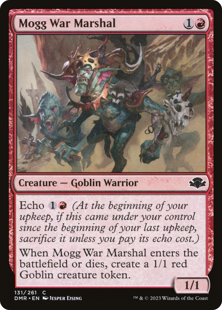 Image of Mogg War Marshal (DMR-131) - Dominaria Remastered