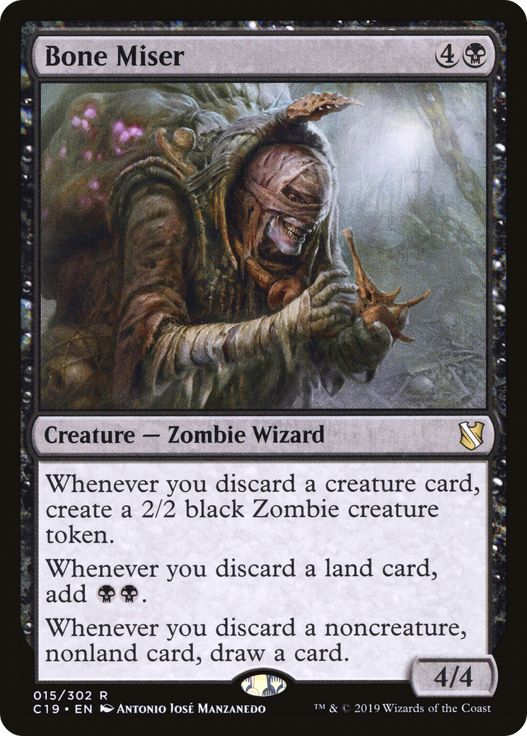 Image of Bone Miser (C19-015) - Commander 2019