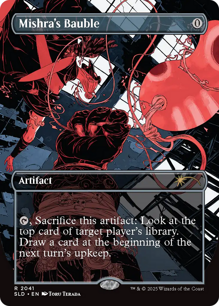 Image of Mishra's Bauble (SLD-2041) - Secret Lair Drop (Borderless) Foil