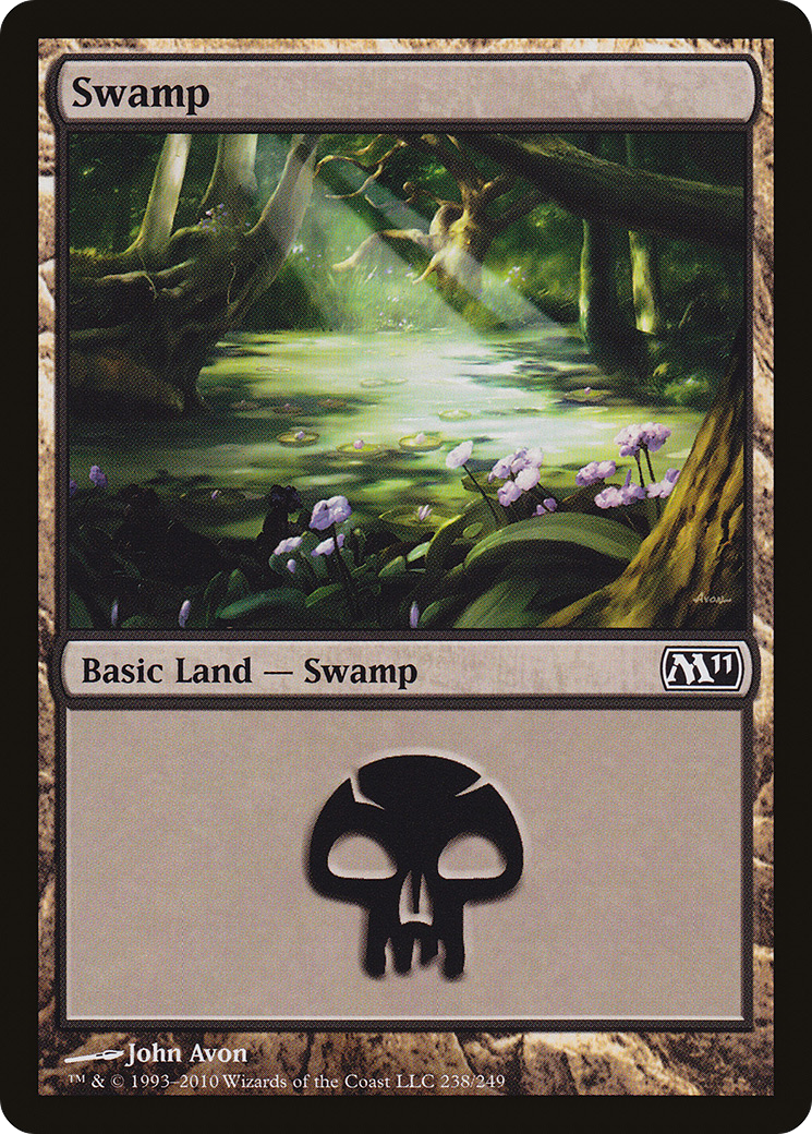 Image of Swamp (238) (M11-238) - Magic 2011