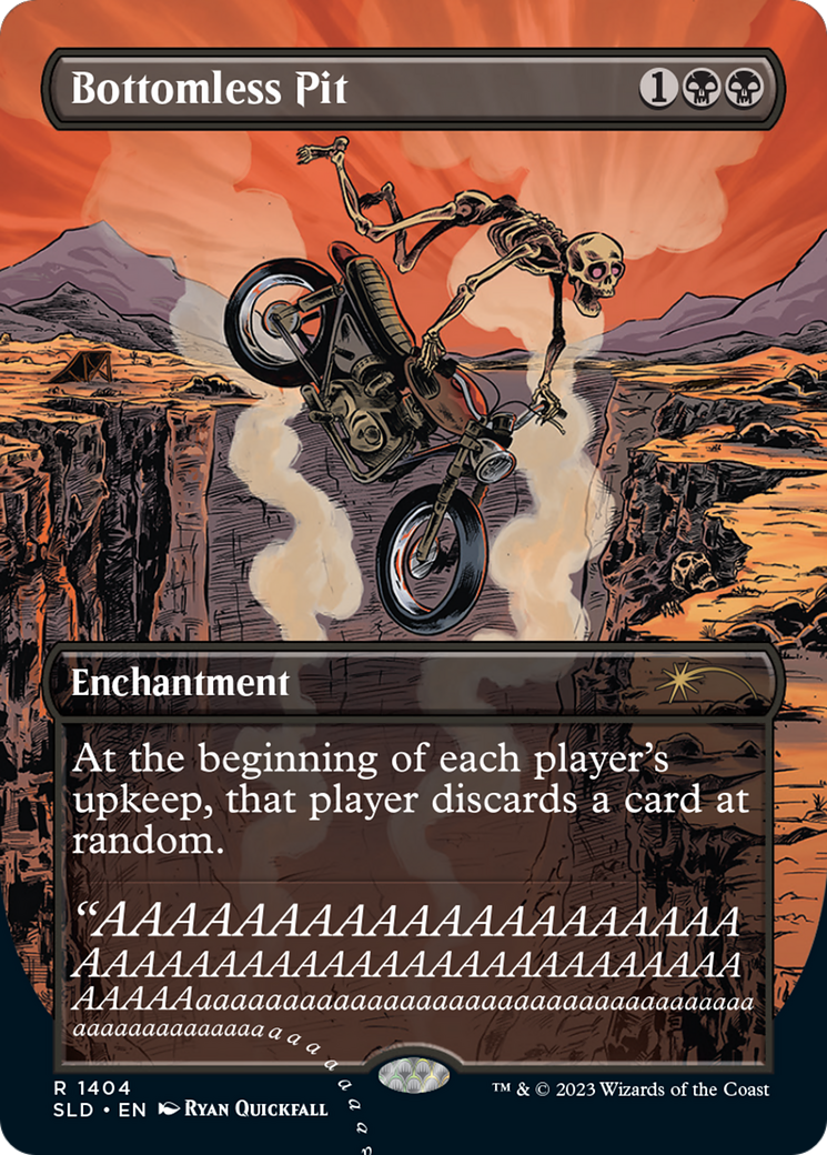 Image of Bottomless Pit (SLD-1404) - Secret Lair Drop (Borderless)