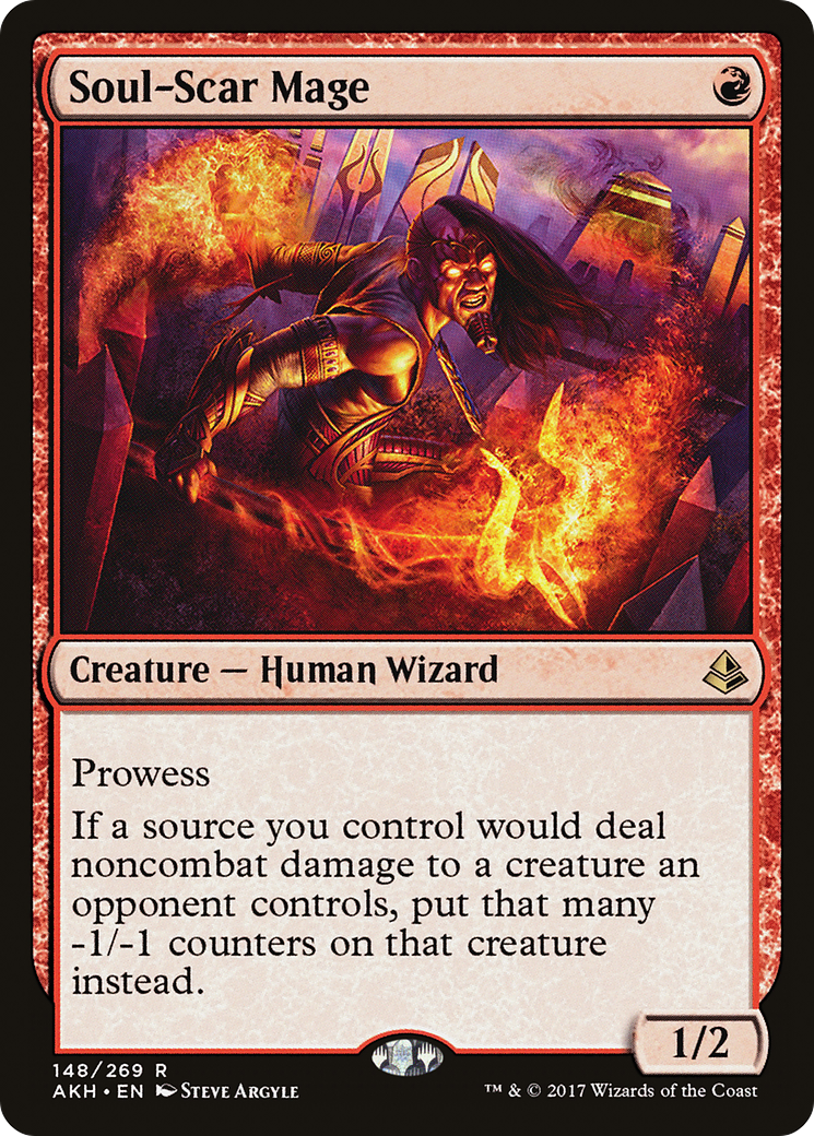 Image of Soul-Scar Mage (AKH-148) - Amonkhet Foil