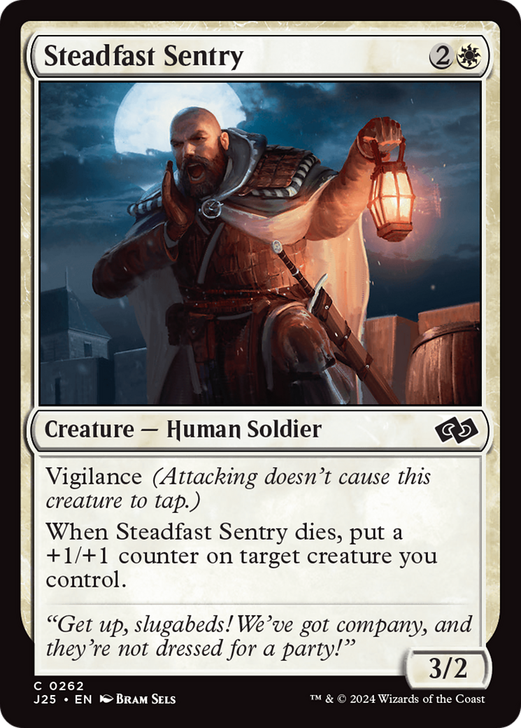 Image of Steadfast Sentry (J25-262) - Foundations Jumpstart