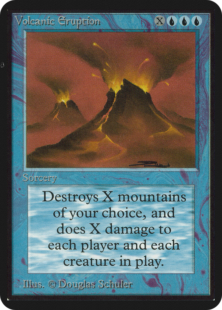 Image of Volcanic Eruption (LEA-) - Limited Edition Alpha