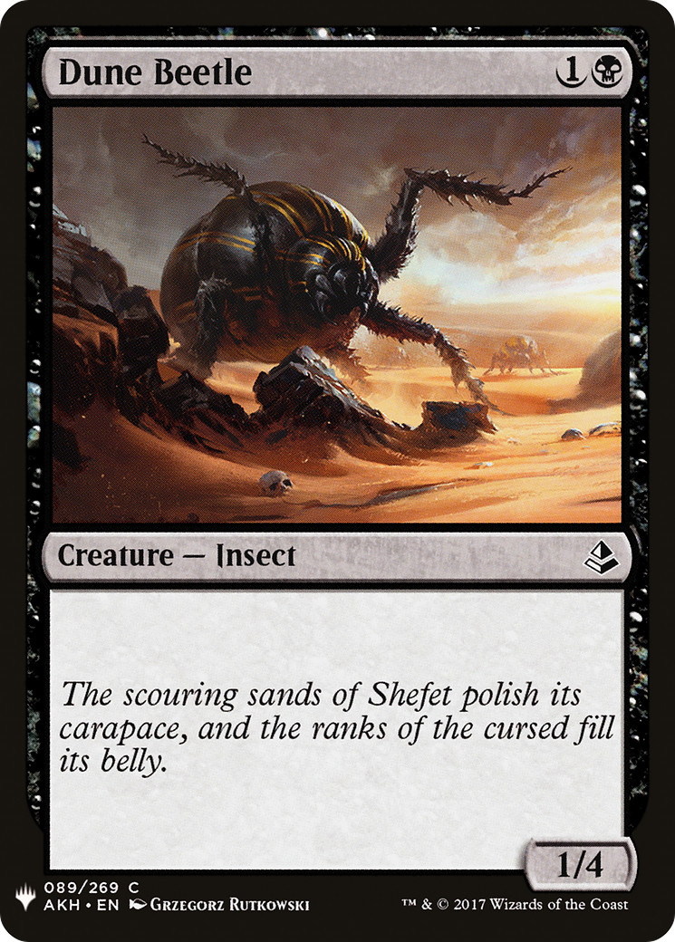 Image of Dune Beetle (LIST-AKH-89) - The List