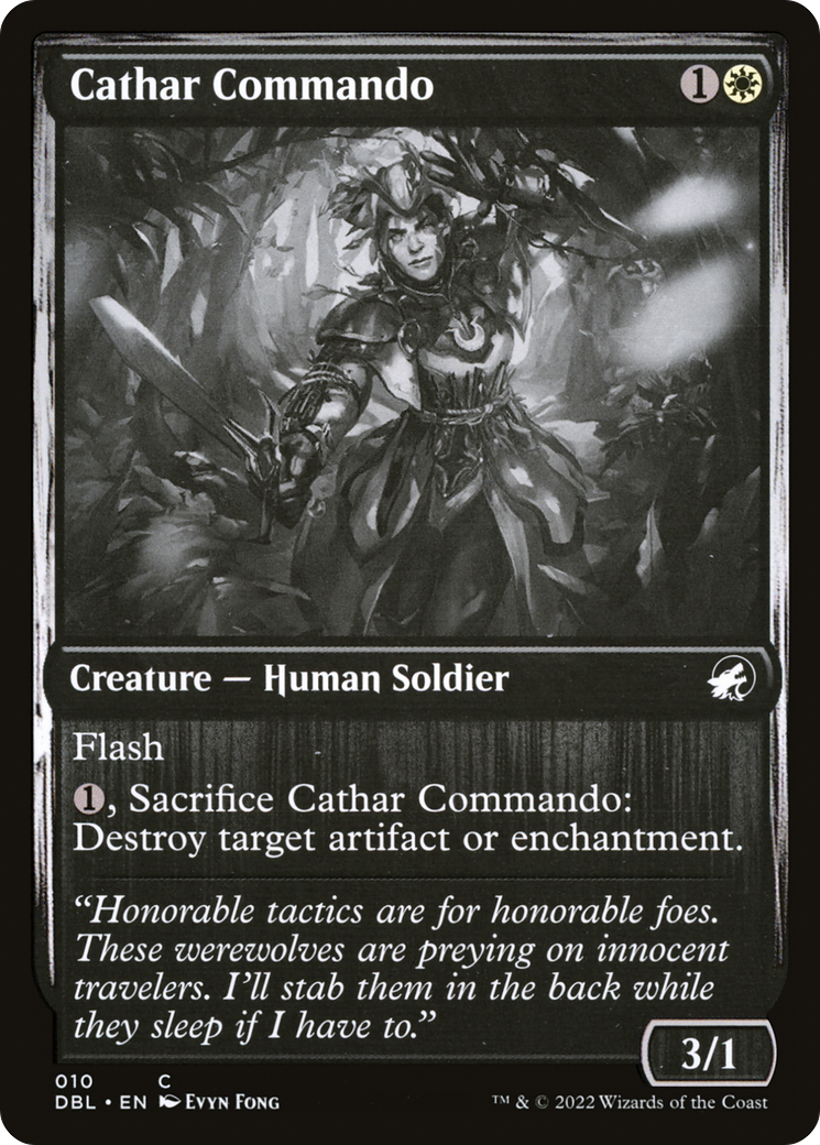 Image of Cathar Commando (DBL-010) - Innistrad: Double Feature