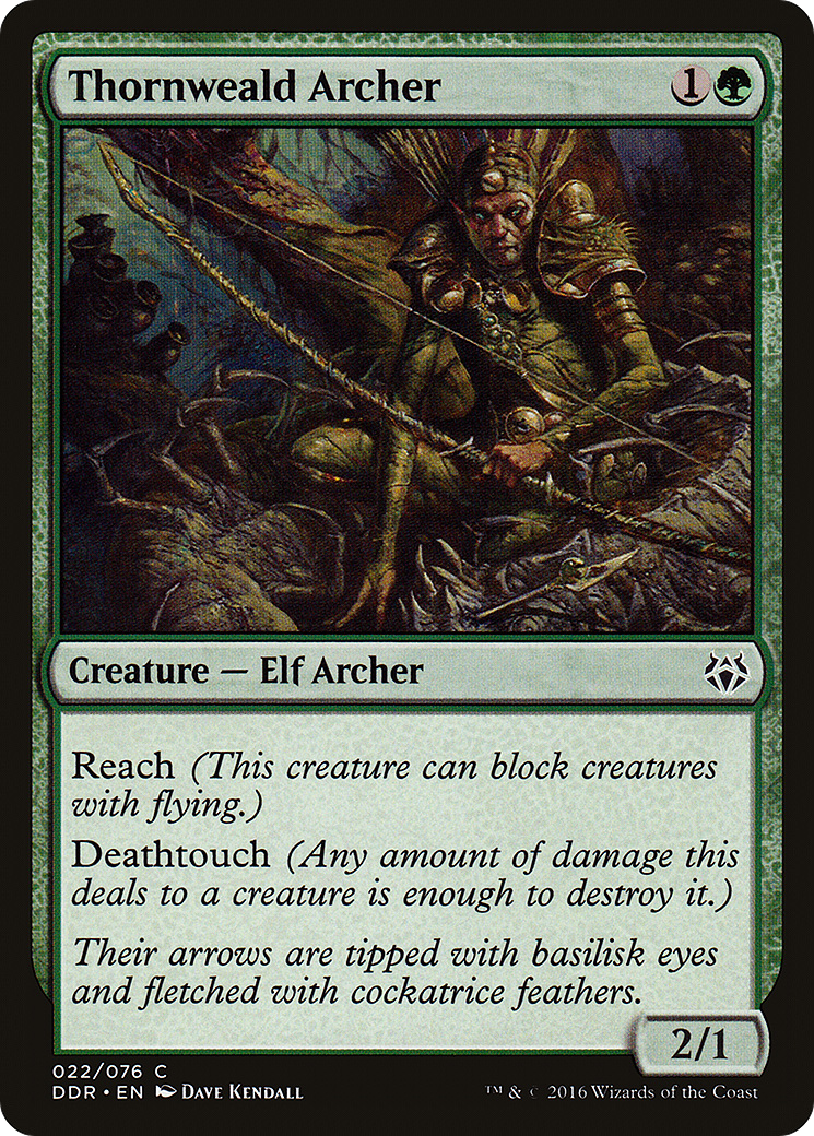 Image of Thornweald Archer (DDR-022) - Duel Decks: Nissa vs. Ob Nixilis