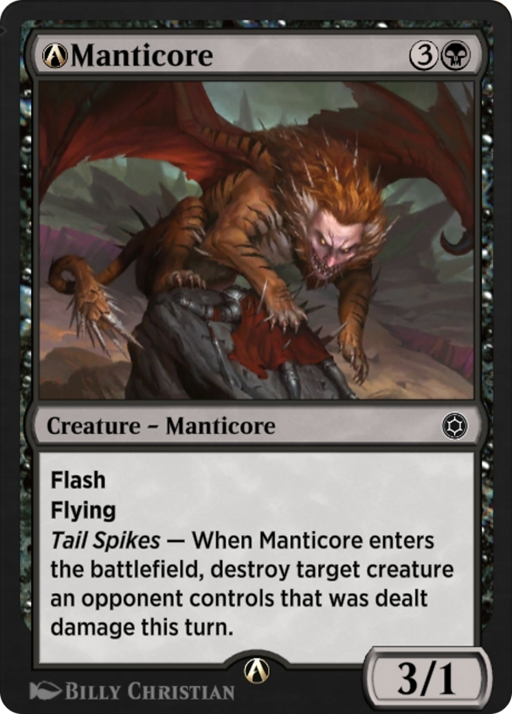 Image of A-Manticore (HBG-A-163) - Alchemy Horizons: Baldur's Gate