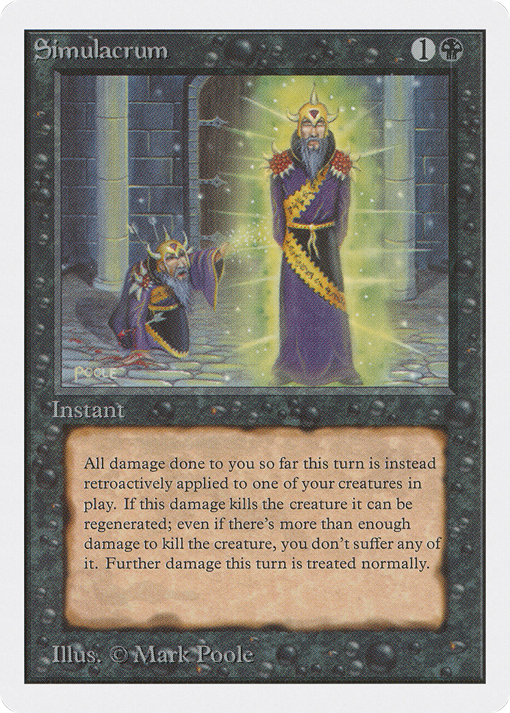 Image of Simulacrum (2ED-) - Unlimited Edition