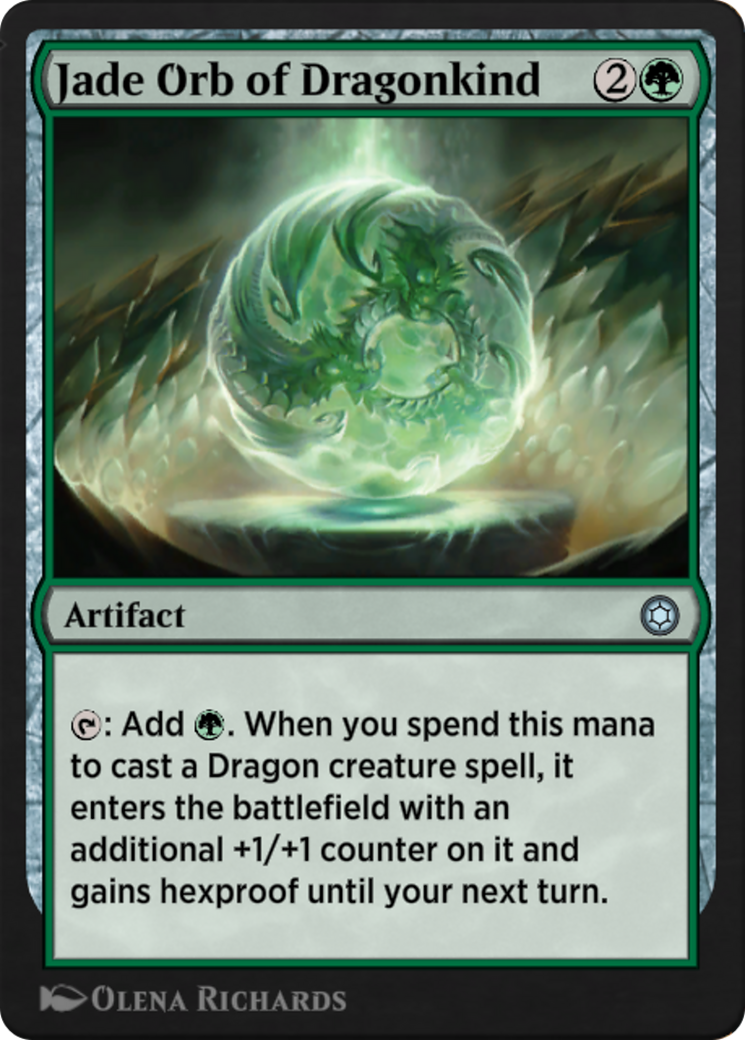 Image of Jade Orb of Dragonkind (HBG-215) - Alchemy Horizons: Baldur's Gate