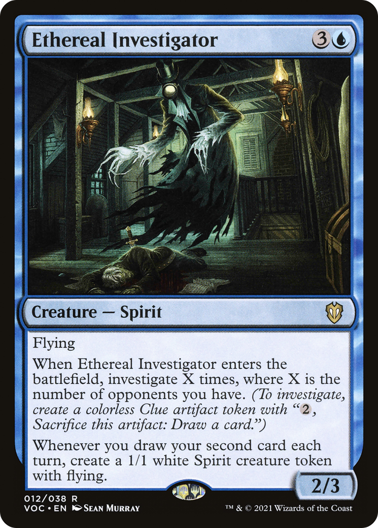 Image of Ethereal Investigator (VOC-012) - Crimson Vow Commander