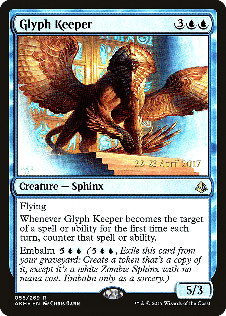 Image of Glyph Keeper (PRE-55S) - Amonkhet Promos Foil
