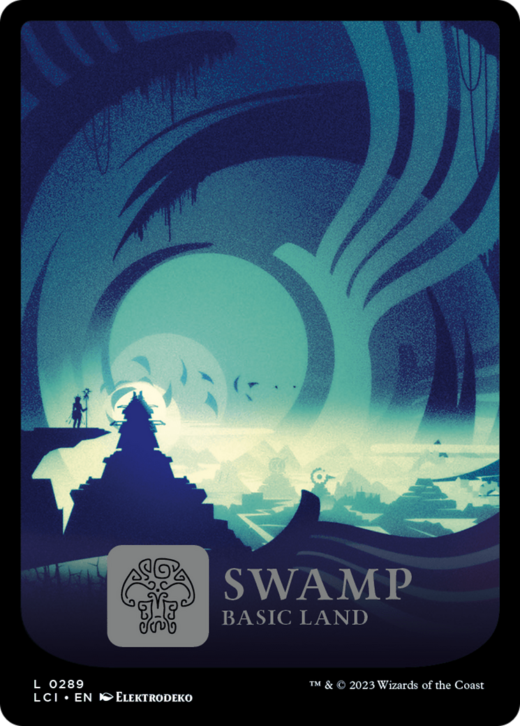 Image of Swamp (0289) (LCI-289) - The Lost Caverns of Ixalan Foil