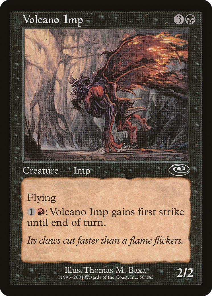 Image of Volcano Imp (PLS-056) - Planeshift Foil