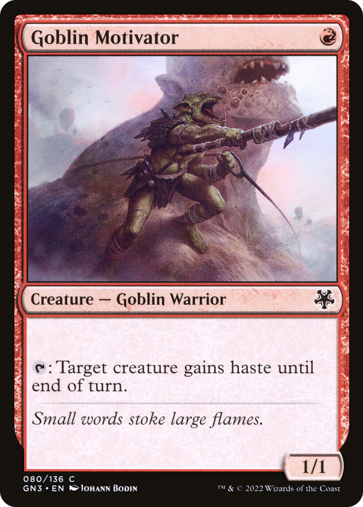 Image of Goblin Motivator (GN3-080) - Game Night: Free-for-All