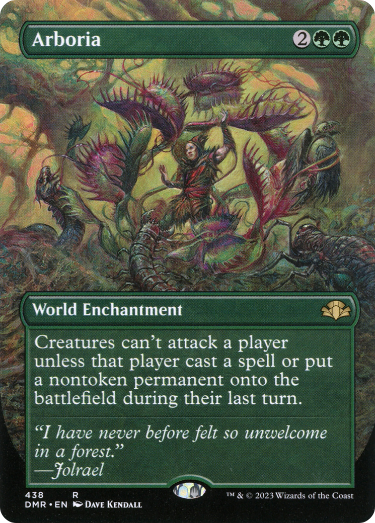 Image of Arboria (Borderless) (DMR-438) - Dominaria Remastered (Borderless)