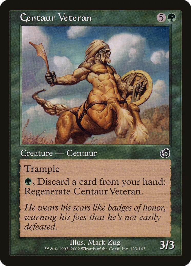 Image of Centaur Veteran (TOR-123) - Torment