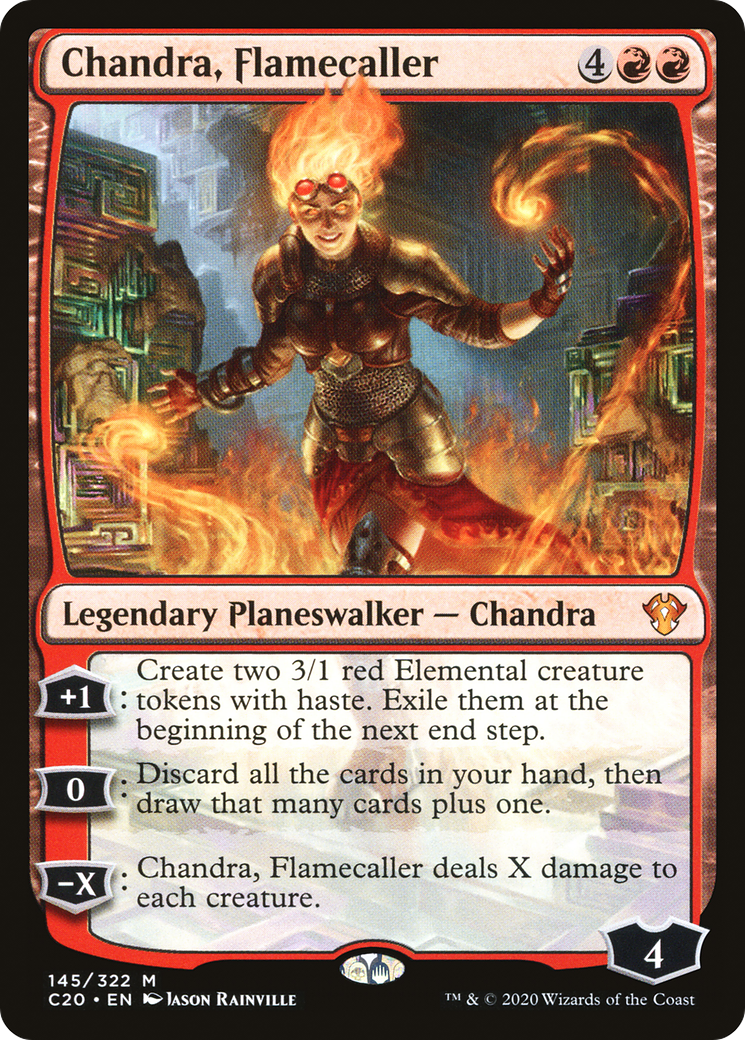 Image of Chandra, Flamecaller (C20-145) - Commander 2020