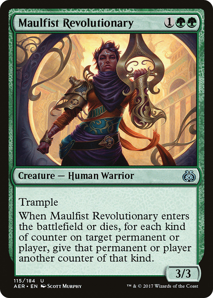 Image of Maulfist Revolutionary (AER-115) - Aether Revolt Foil