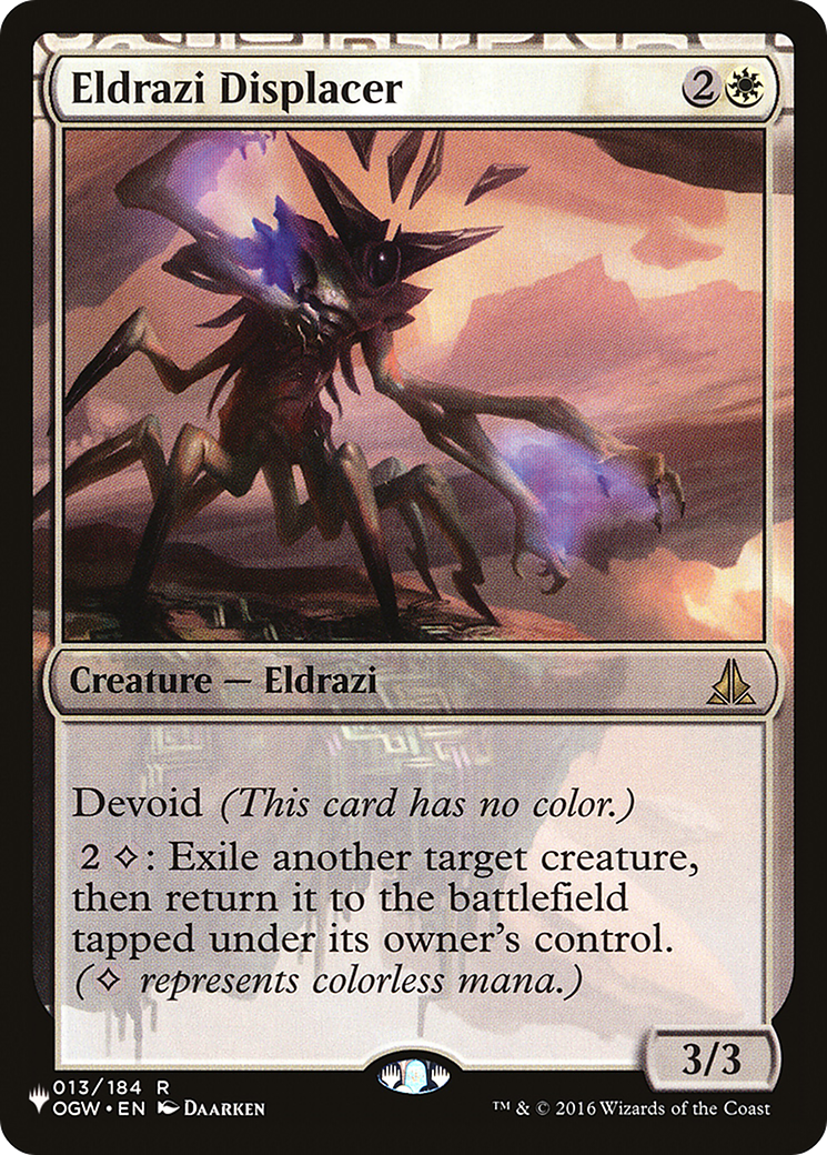 Image of Eldrazi Displacer (LIST-OGW-13) - The List: (devoid)