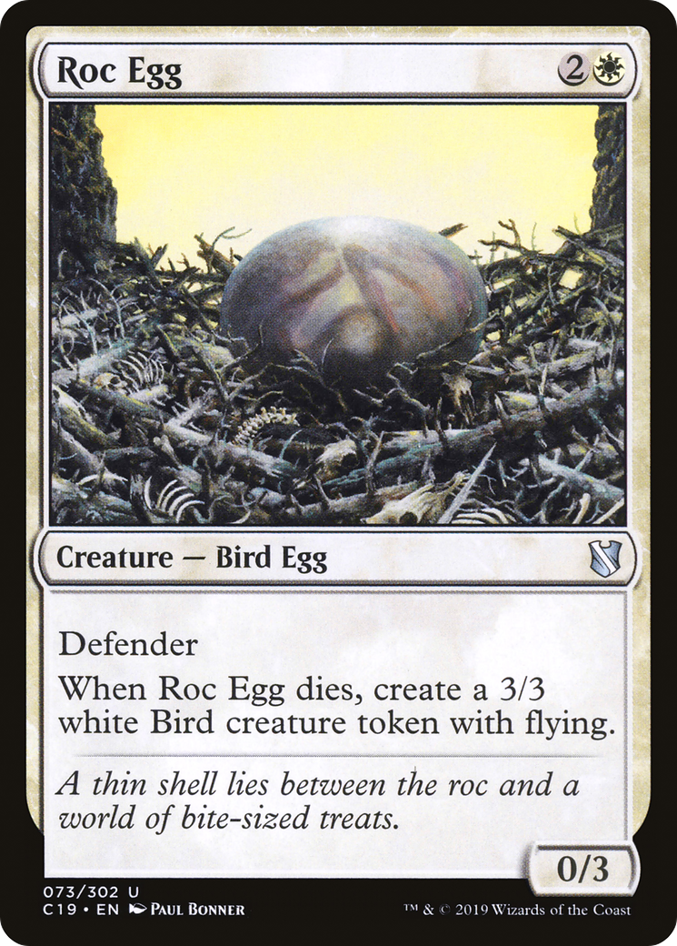 Image of Roc Egg (C19-073) - Commander 2019