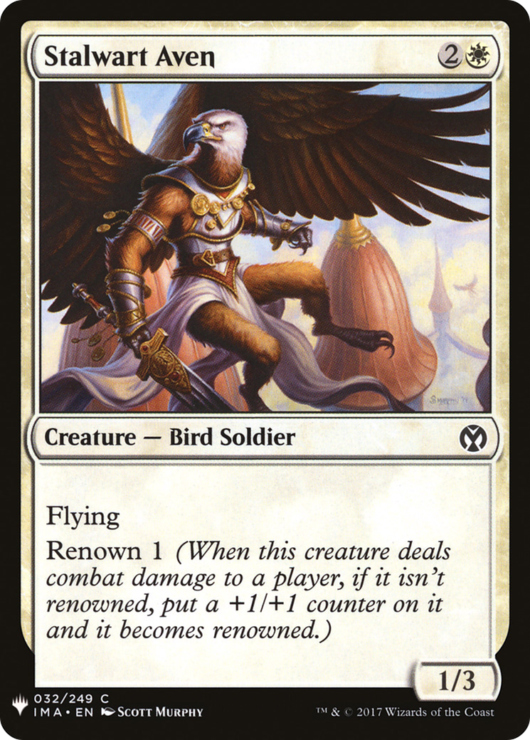 Image of Stalwart Aven (LIST-IMA-32) - The List