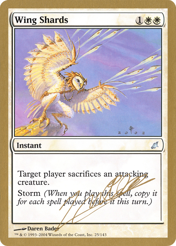 Image of Wing Shards - 2004 Julien Nuijten (SCG) (WCD-JN25) - World Championship Decks 2004