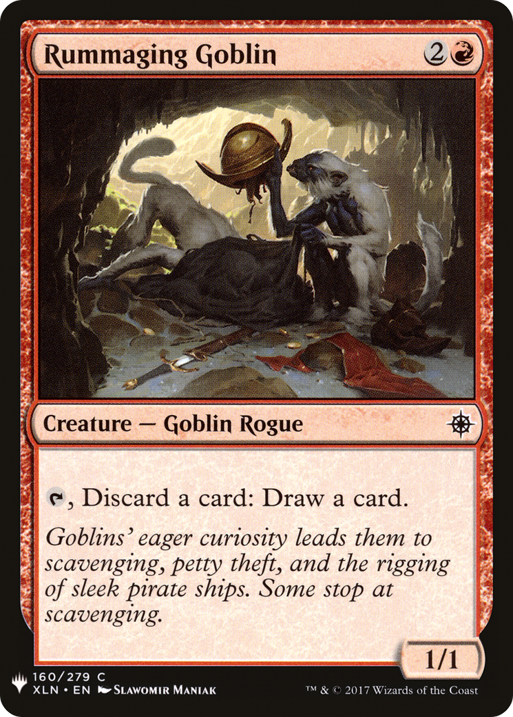 Image of Rummaging Goblin (LIST-XLN-160) - The List