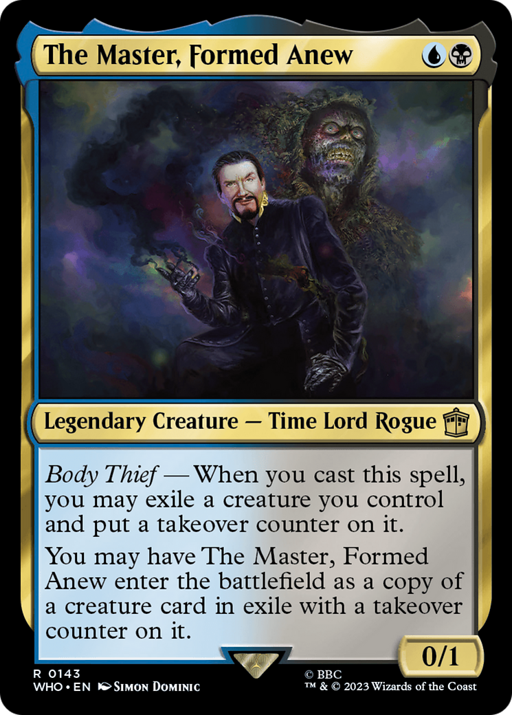 Image of The Master, Formed Anew (WHO-143) - Doctor Who