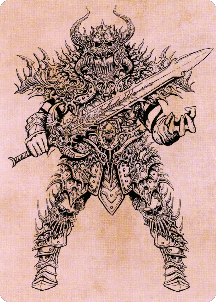 Image of Sarevok, Deathbringer // Sarevok, Deathbringer (ACLB-050) - Battle for Baldur's Gate Art Series (Borderless)