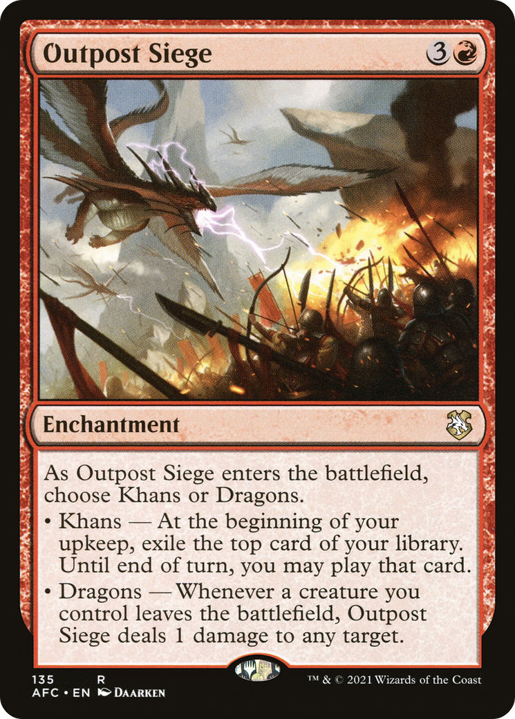 Image of Outpost Siege (AFC-135) - Forgotten Realms Commander