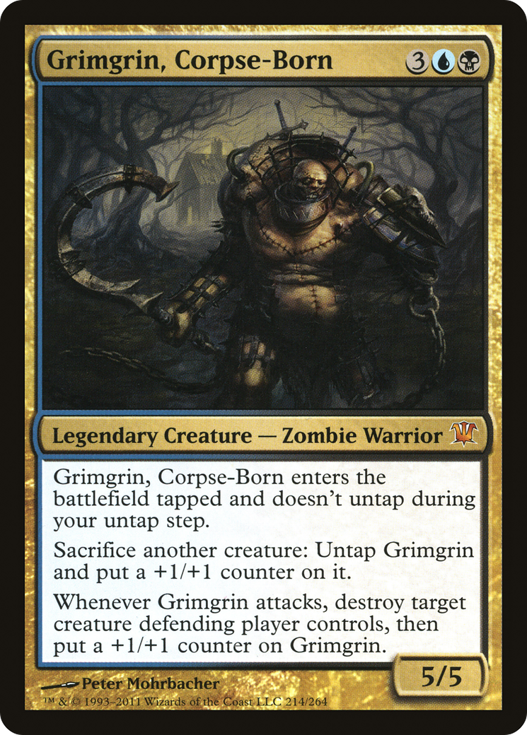 Image of Grimgrin, Corpse-Born (ISD-214) - Innistrad Foil