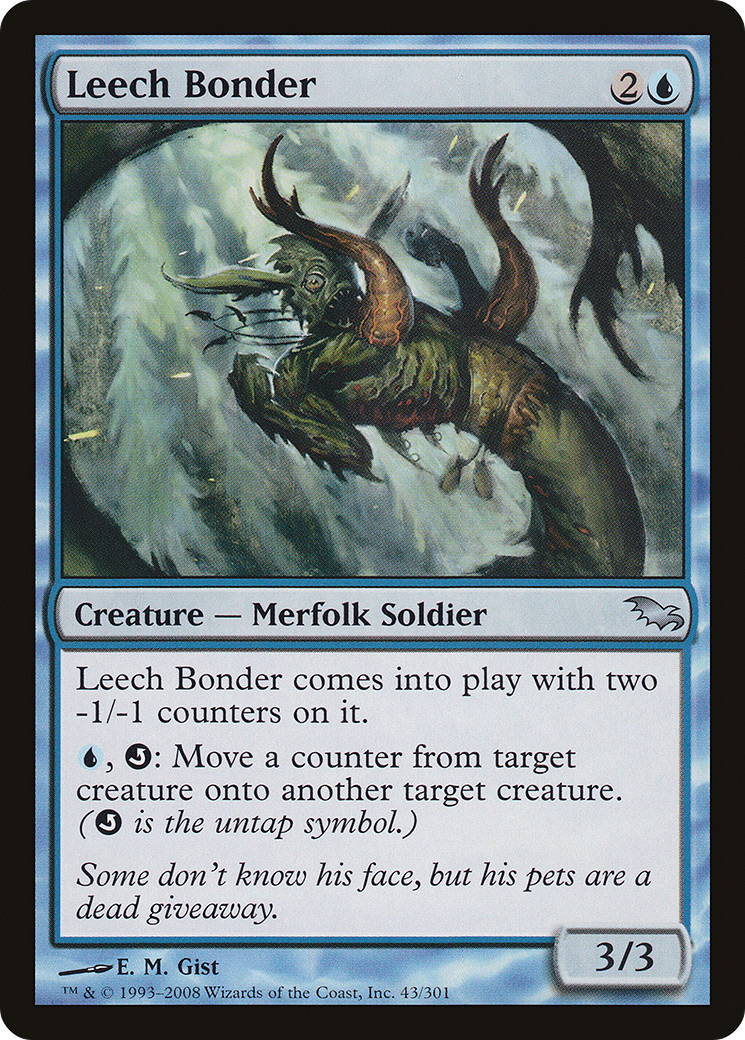 Image of Leech Bonder (SHM-043) - Shadowmoor Foil