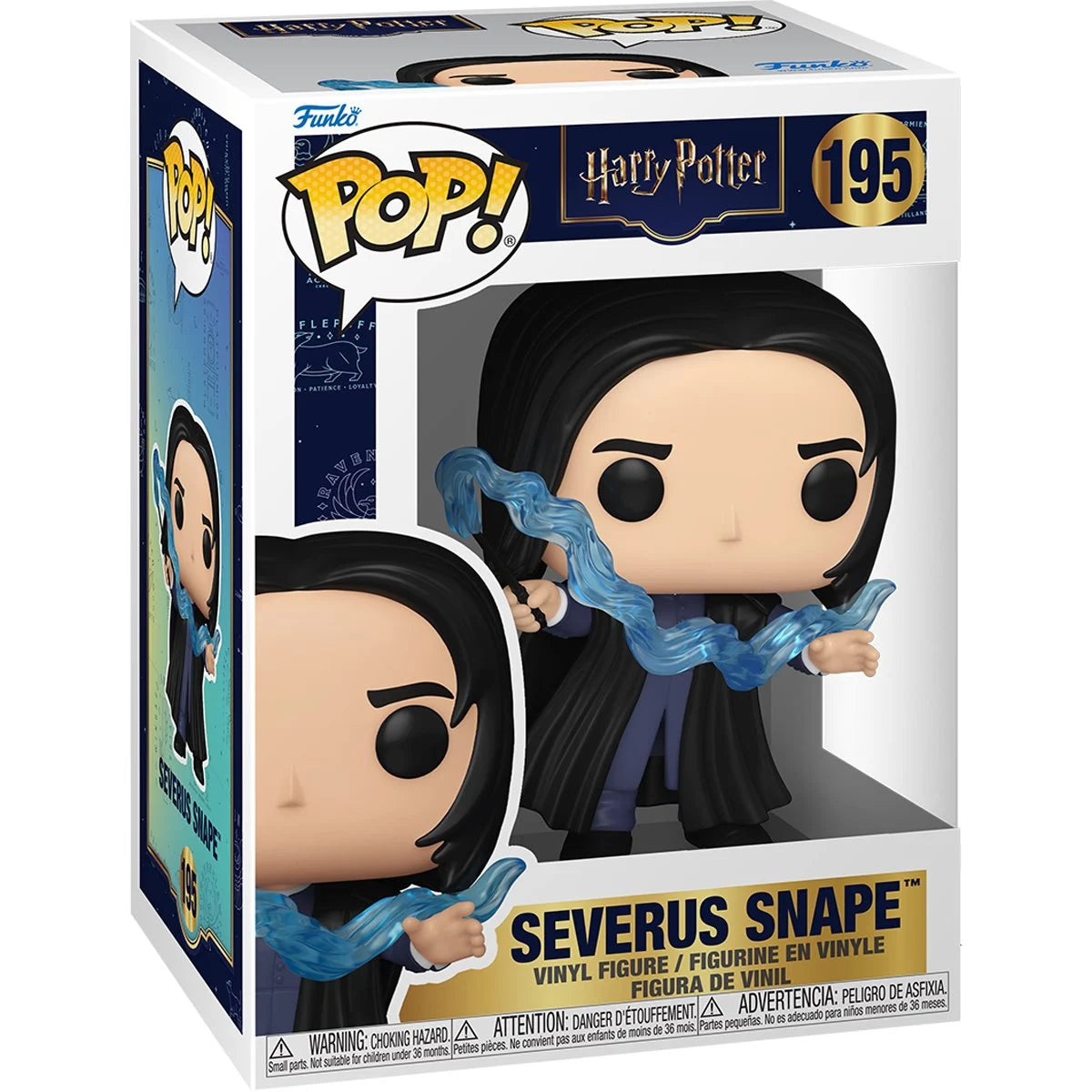 Image of Harry Potter and the Deathly Hallows: Severus Snape with Patronus Funko Pop! #195