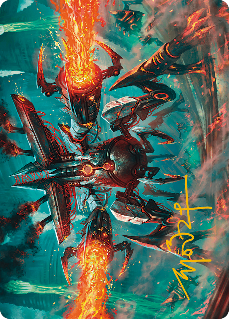 Image of Exterminator Magmarch // Exterminator Magmarch (AMH3-033) - Modern Horizons 3 Art Series (Borderless)