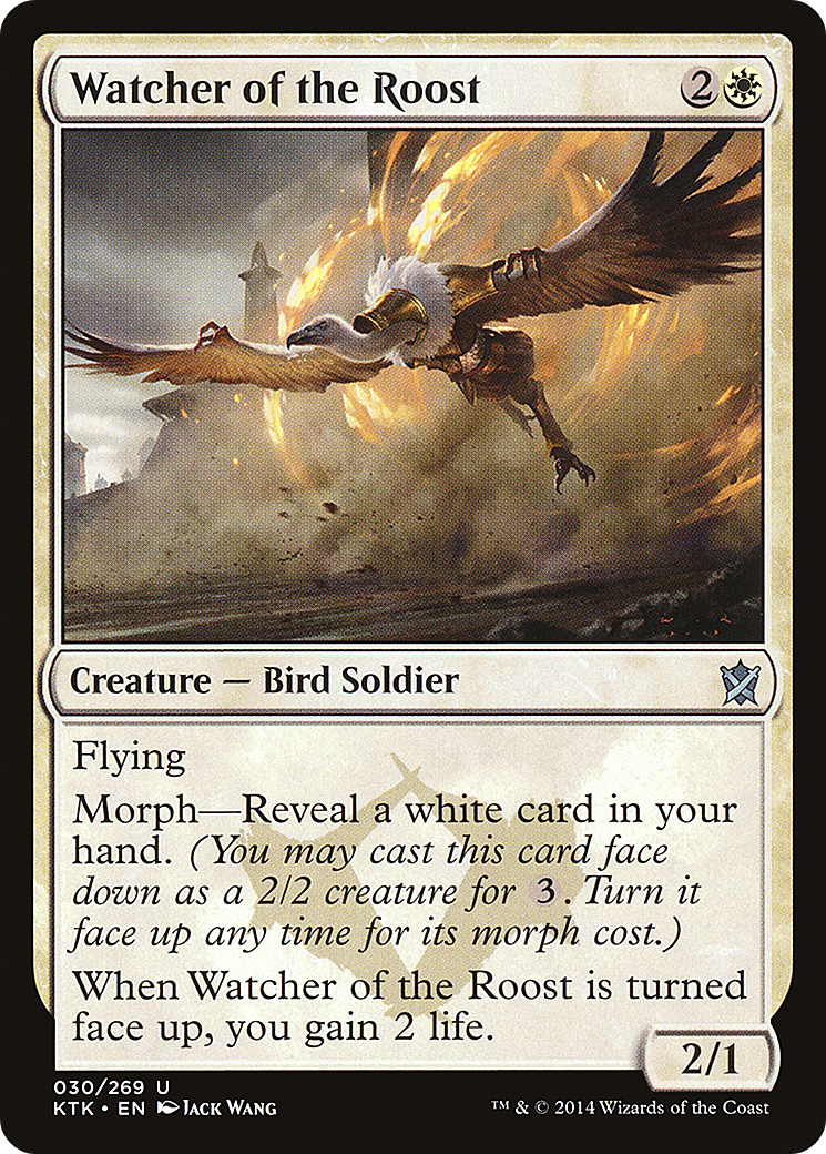 Image of Watcher of the Roost (KTK-030) - Khans of Tarkir Foil