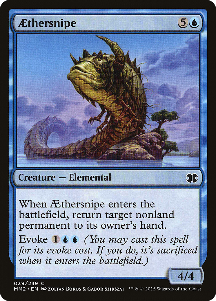 Image of Aethersnipe (MM2-039) - Modern Masters 2015 Foil