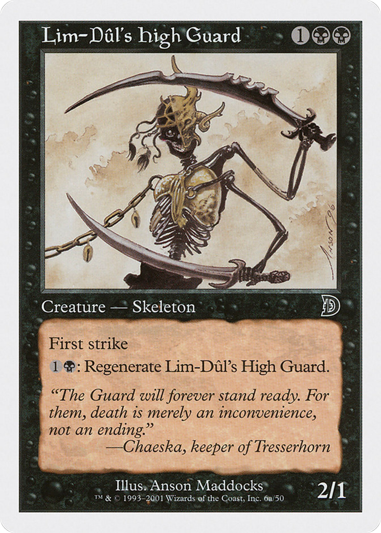 Image of Lim-Dul's High Guard (6a) (DKM-06A) - Deckmasters