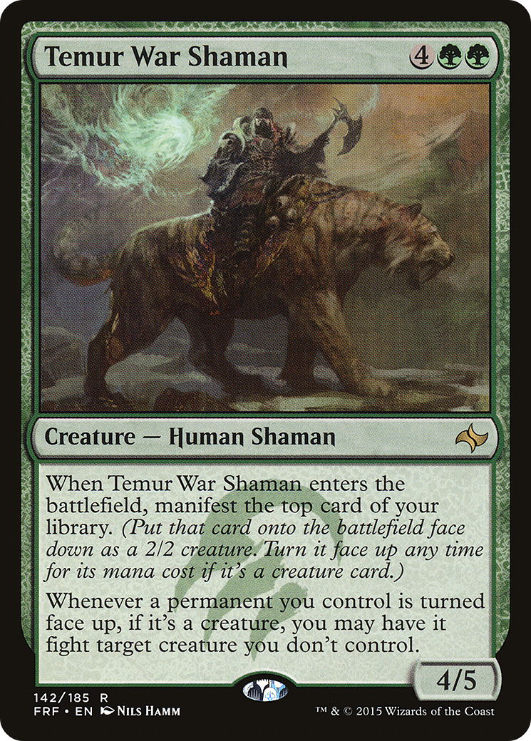 Image of Temur War Shaman (FRF-142) - Fate Reforged