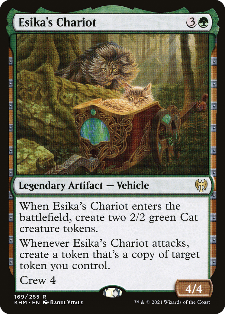 Image of Esika's Chariot (KHM-169) - Kaldheim Foil