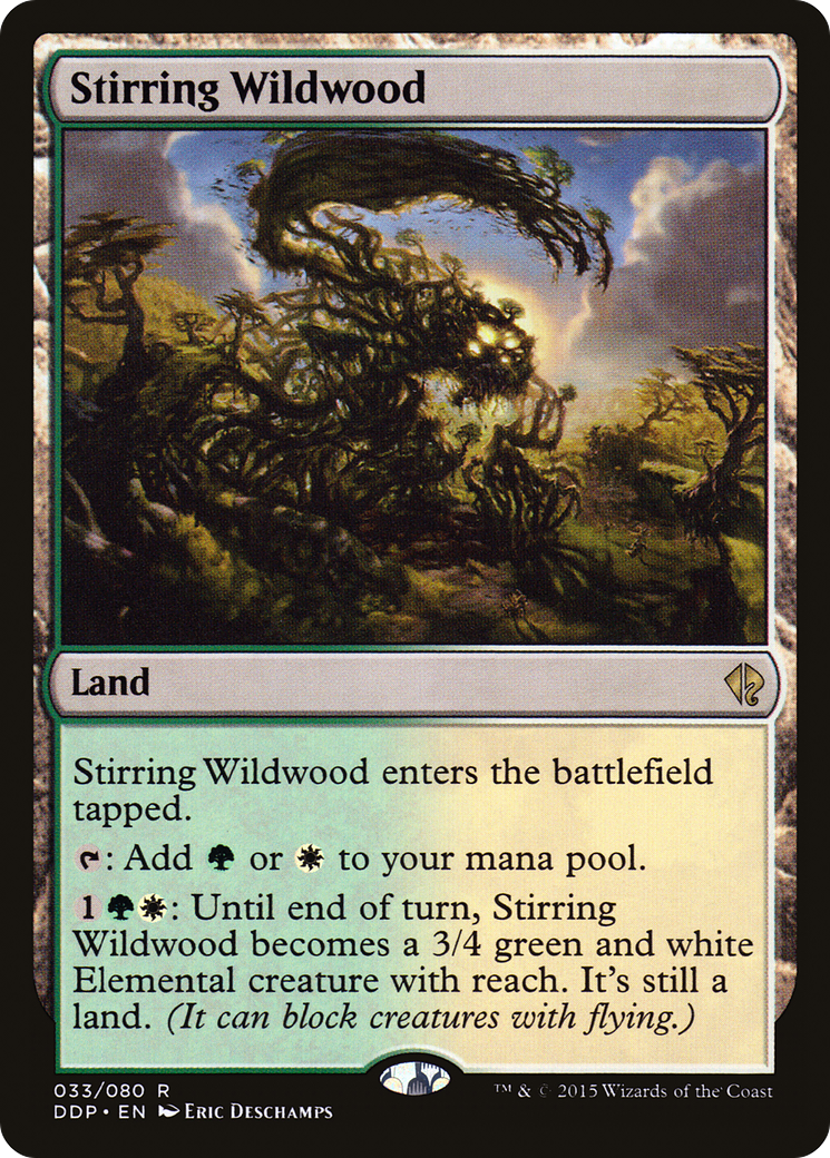 Image of Stirring Wildwood (DDP-033) - Duel Decks: Zendikar vs. Eldrazi