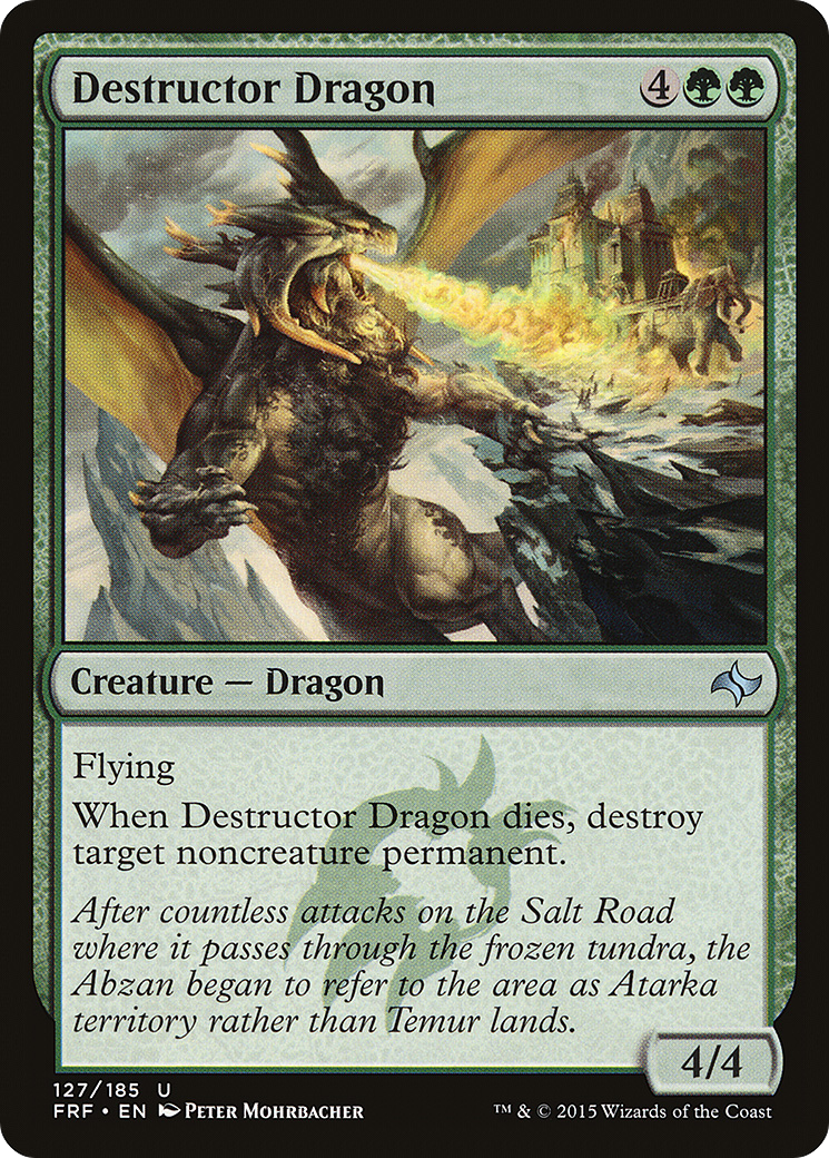Image of Destructor Dragon (FRF-127) - Fate Reforged
