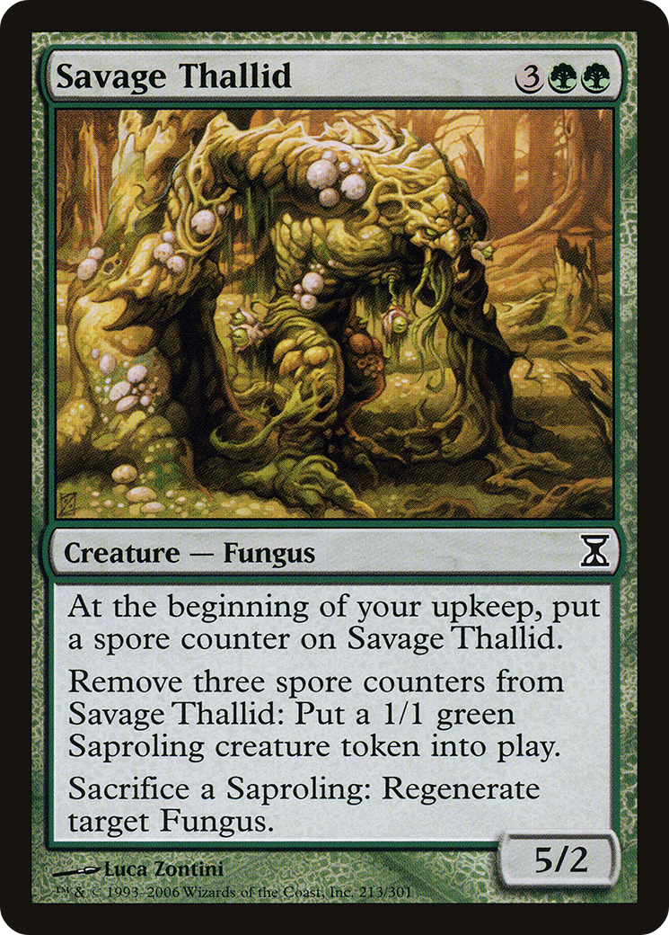 Image of Savage Thallid (TSP-213) - Time Spiral Foil