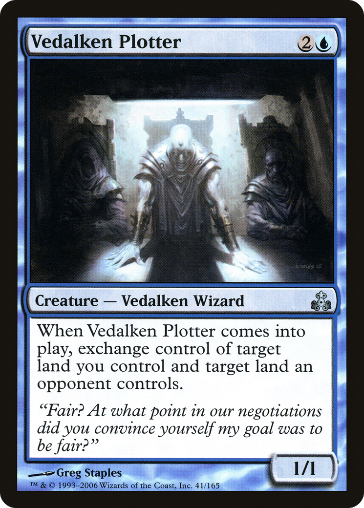 Image of Vedalken Plotter (GPT-041) - Guildpact