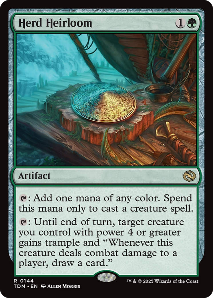 Image of Herd Heirloom (TDM-144) - Tarkir: Dragonstorm
