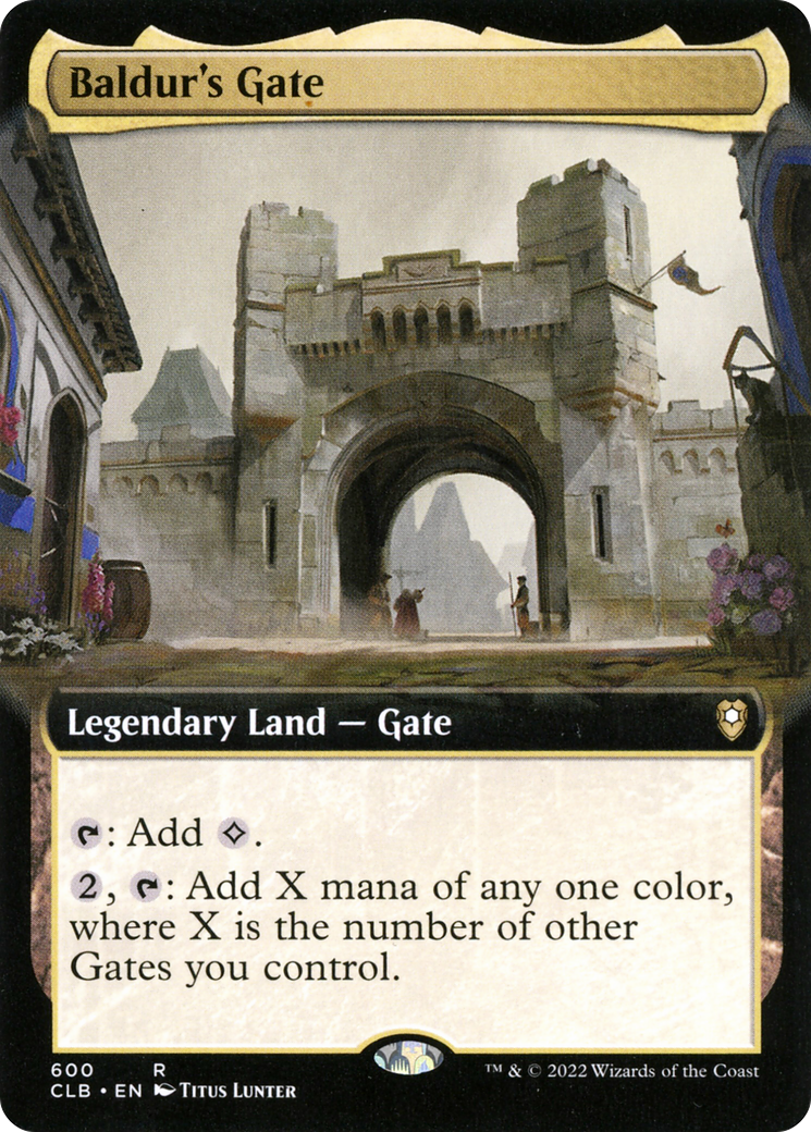Image of Baldur's Gate (Extended Art) (CLB-600) - Commander Legends: Battle for Baldur's Gate: (Extended Art)