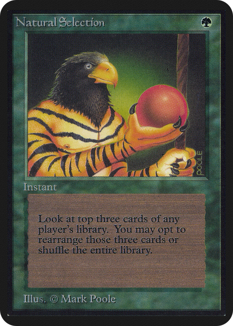 Image of Natural Selection (LEA-) - Limited Edition Alpha