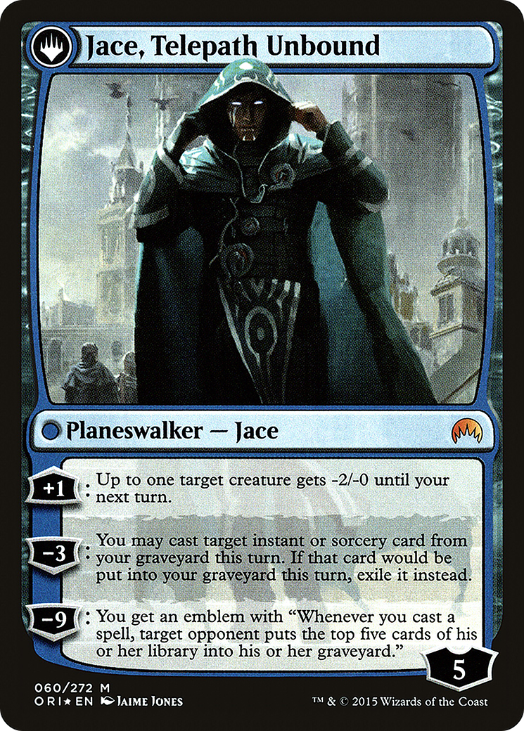 Image of Jace, Vryn's Prodigy (PRE-060) - Magic Origins Promos: (originpwdfc) Foil