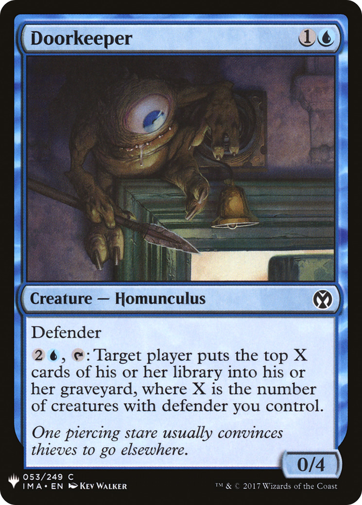 Image of Doorkeeper (LIST-IMA-53) - The List
