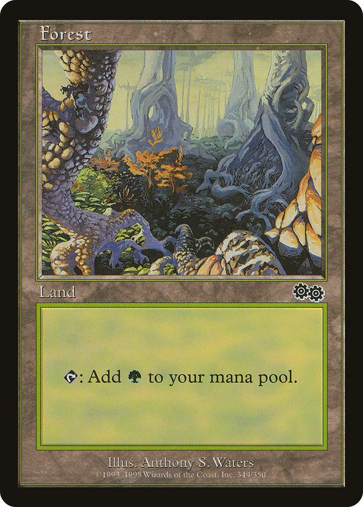 Image of Forest (349) (USG-349) - Urza's Saga
